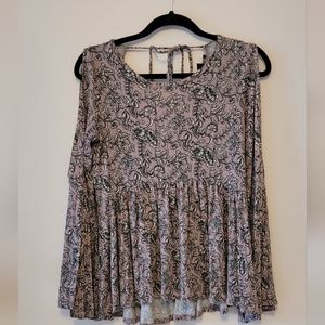 American Eagle Soft&Sexy Paisley Top
